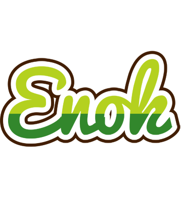 Enok golfing logo