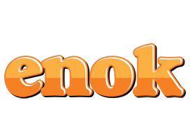 Enok orange logo