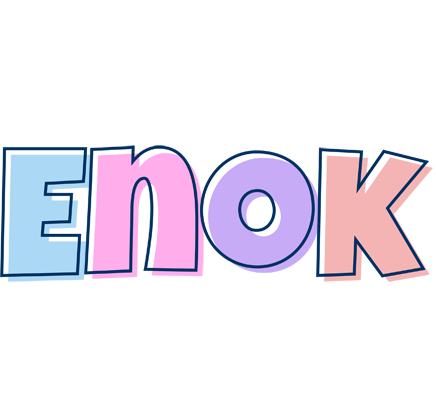 Enok pastel logo