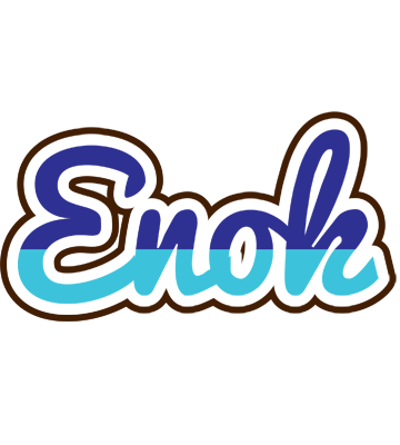 Enok raining logo