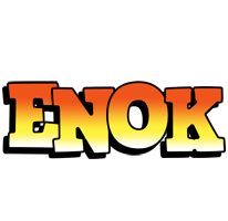 Enok sunset logo