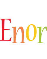 Enor birthday logo