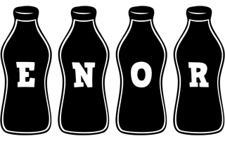 Enor bottle logo