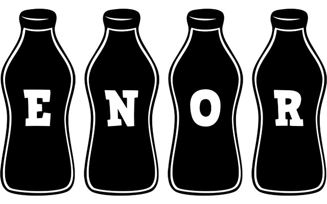 Enor bottle logo