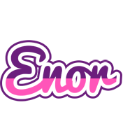 Enor cheerful logo