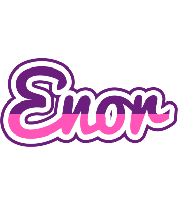 Enor cheerful logo