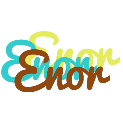 Enor cupcake logo