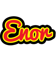 Enor fireman logo