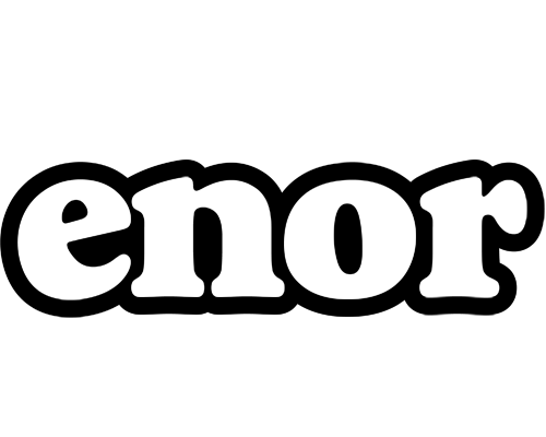 Enor panda logo
