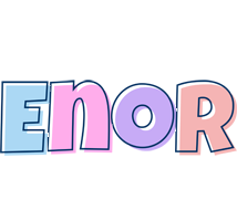 Enor pastel logo