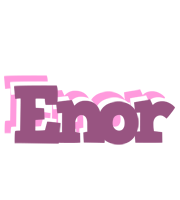 Enor relaxing logo