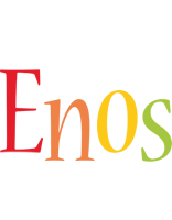 Enos birthday logo