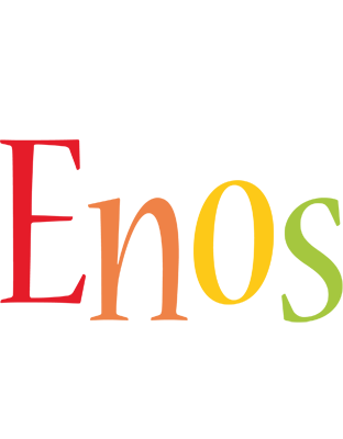 Enos birthday logo