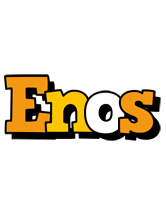 Enos cartoon logo