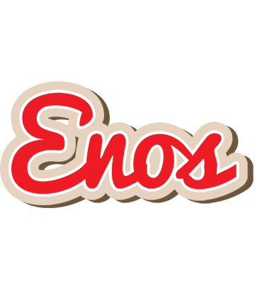 Enos chocolate logo