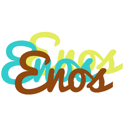 Enos cupcake logo