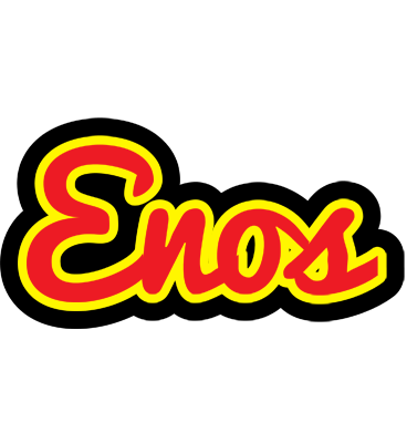 Enos fireman logo