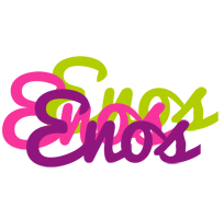 Enos flowers logo