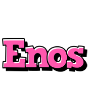 Enos girlish logo