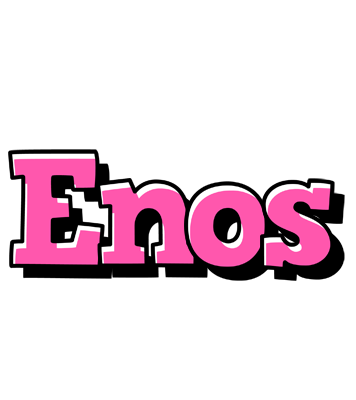 Enos girlish logo