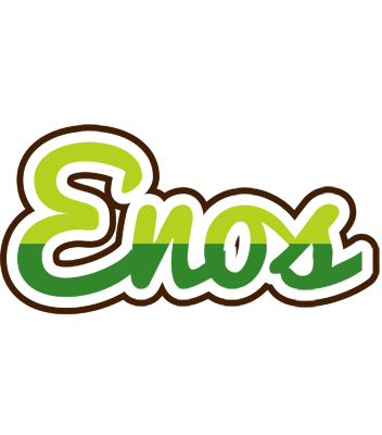 Enos golfing logo