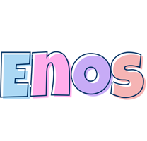 Enos pastel logo