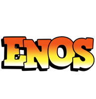 Enos sunset logo