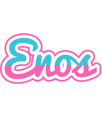 Enos woman logo