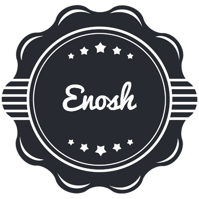 Enosh badge logo