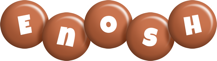 Enosh candy-brown logo