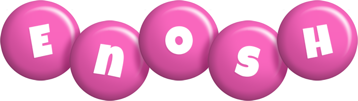 Enosh candy-pink logo