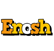 Enosh cartoon logo