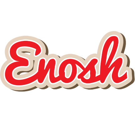 Enosh chocolate logo