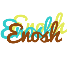 Enosh cupcake logo