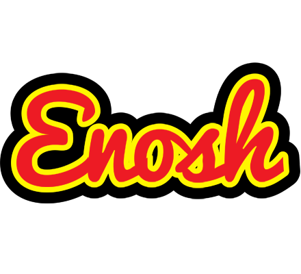 Enosh fireman logo