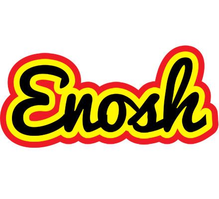 Enosh flaming logo