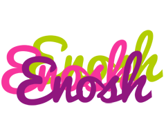 Enosh flowers logo