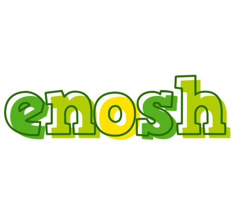 Enosh juice logo