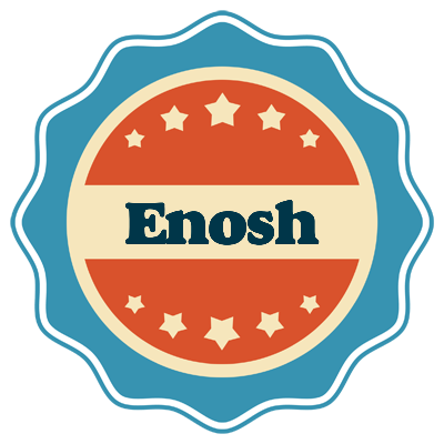Enosh labels logo