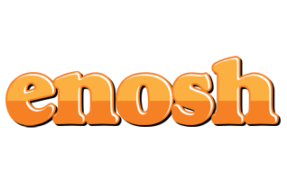 Enosh orange logo