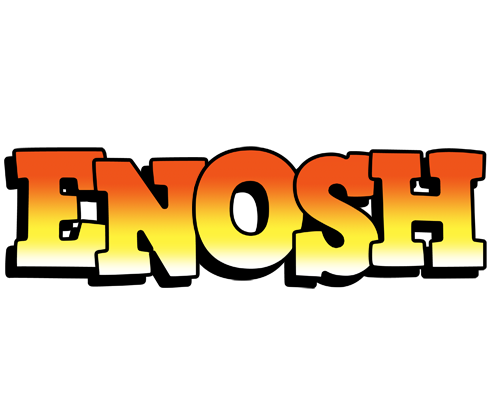 Enosh sunset logo