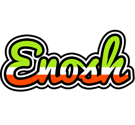 Enosh superfun logo