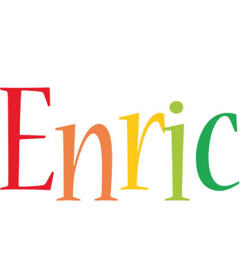 Enric birthday logo