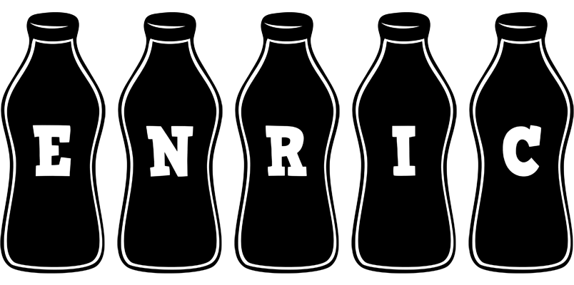 Enric bottle logo