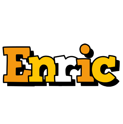 Enric cartoon logo