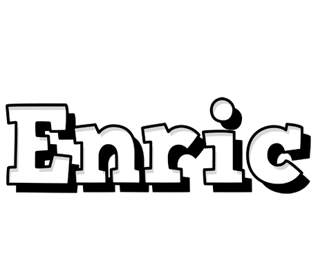 Enric snowing logo