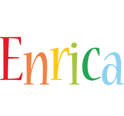 Enrica birthday logo