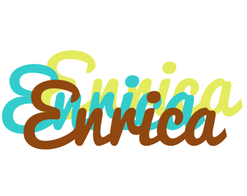 Enrica cupcake logo