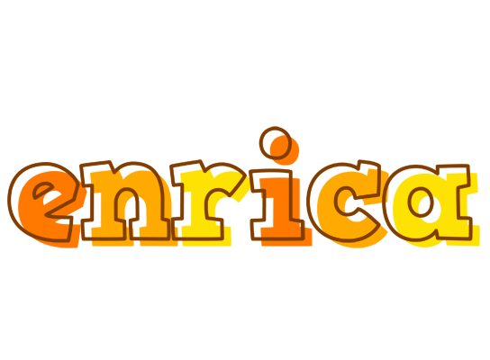 Enrica desert logo