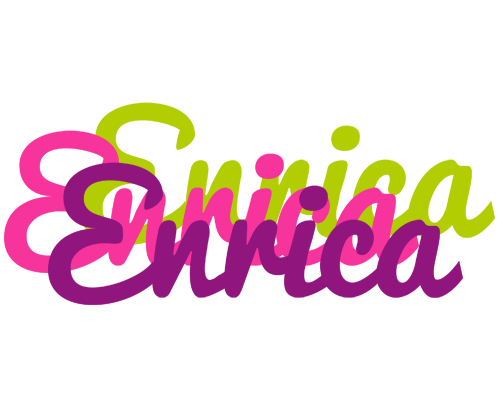 Enrica flowers logo